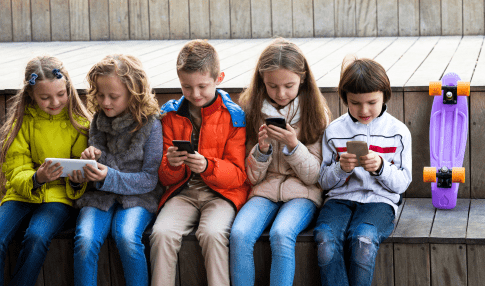 mobile phone addiction in children