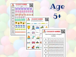 Worksheet for 5 to 6 Years Old