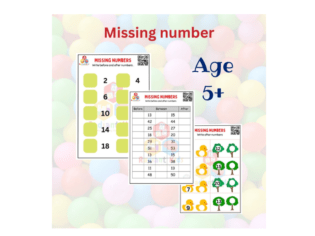 missing numbers worksheet