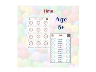 time worksheets for kids