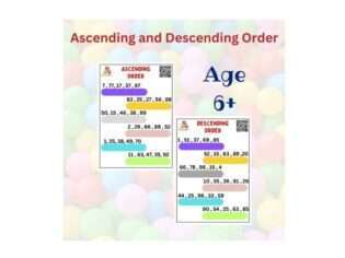 ascending and descending order worksheets