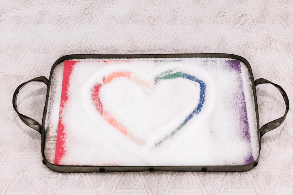 Rainbow Writing Tray Activity (1)