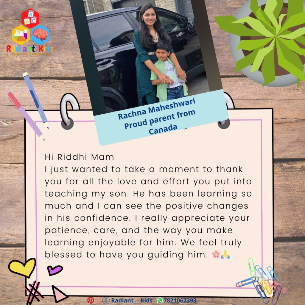 Radiant Kids Client Review